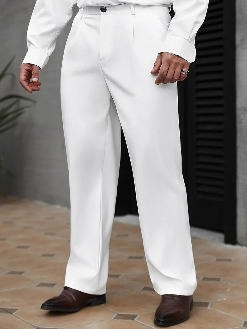 mens high waisted dress pants - TikTok Shop
