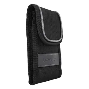 Men's 1680D Nylon Cell Phone Holster with Belt Clip - Tool Organizer Pouch for Hands-Free Carry, Work Use
