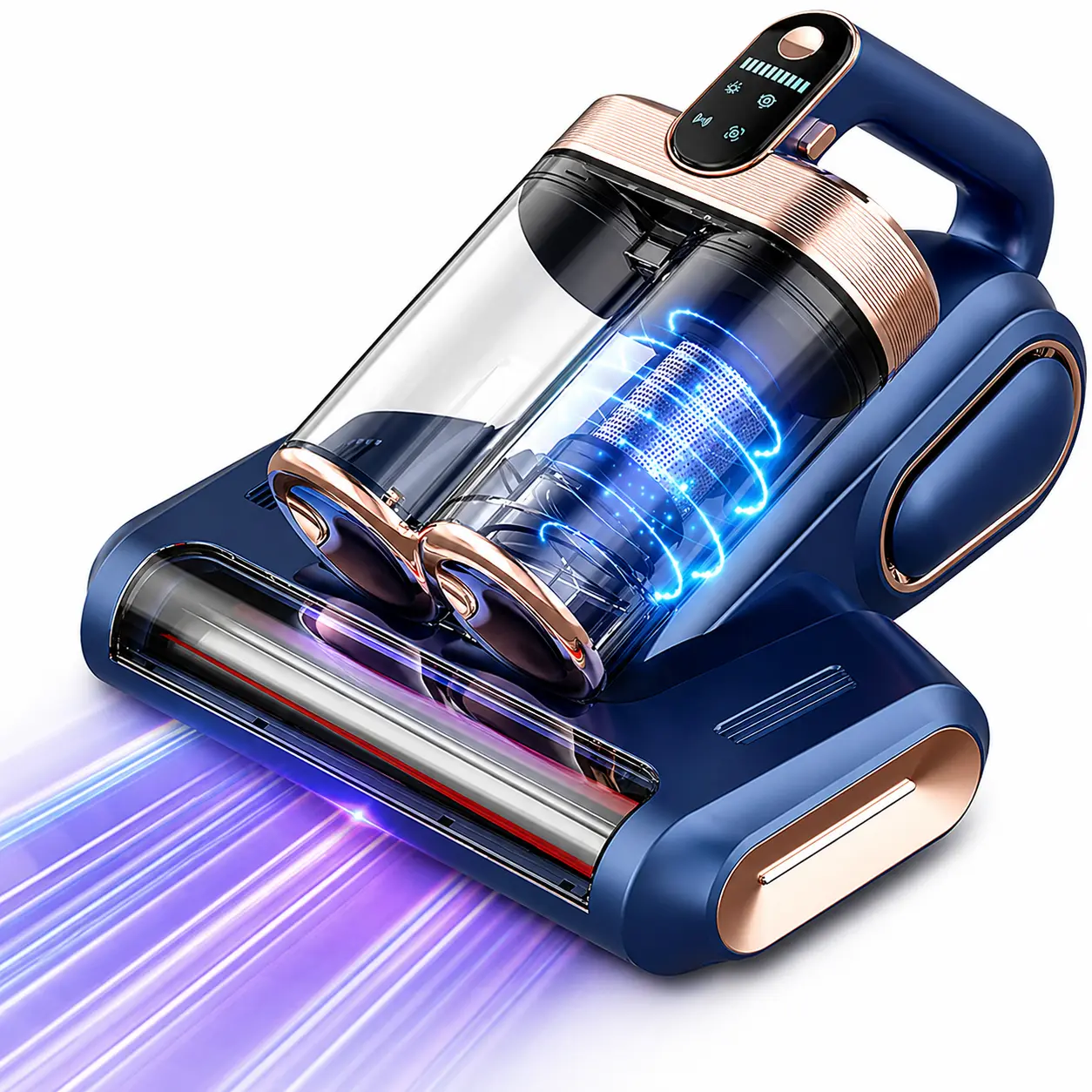 Say Goodbye to Allergens! Cordless UV-C Sanitizing Vacuum for Beds, Couches, and Nursery