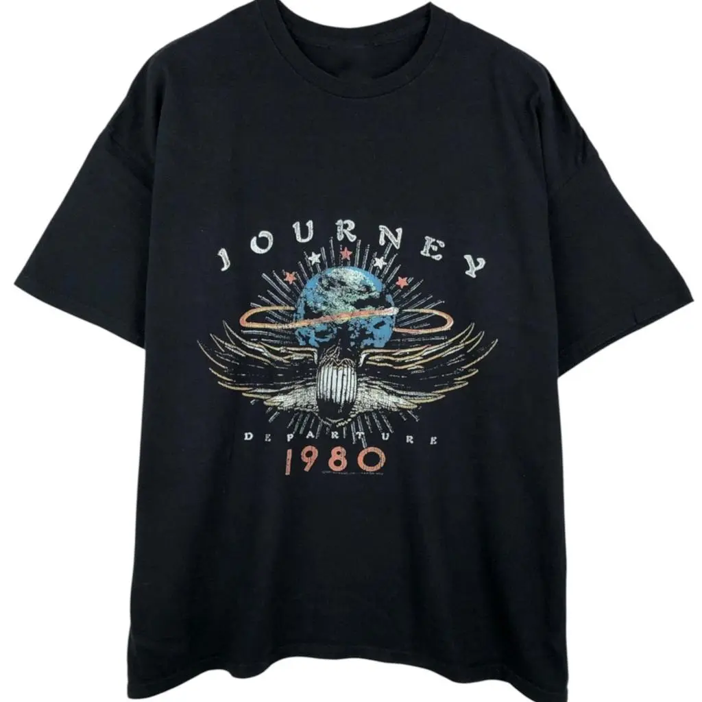 Journey Don't Stop Believin' 80s Rock Nostalgia Graphic Tee HY6404
