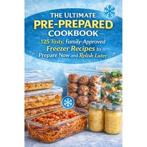 The Ultimate Make-Ahead Cookbook: 125 Delicious, Family-Friendly Freezer Meals to Prep Now and Enjoy Later Easy Make-Ahead Recipes for Busy Families, Freezer-Friendly Meal Prep Ideas, Quick and Healthy Freezer Meals for Dinner