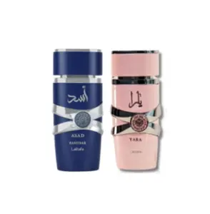 YARA & ASAD ZANZIBAR - by Lattafa perfumes 3.4oz(100ml)__(pack of 2) Fragrance Luxury
