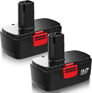 3600mAh Ni-MH Replacement for Craftsman 19.2Volt Battery, Compatible with Craftsman C3 DieHard 130279005 130279003 130279017 315.113753 315.115410 315.11485 1323903 1323517 Cordless Power Tool (3.6AH-2PC)