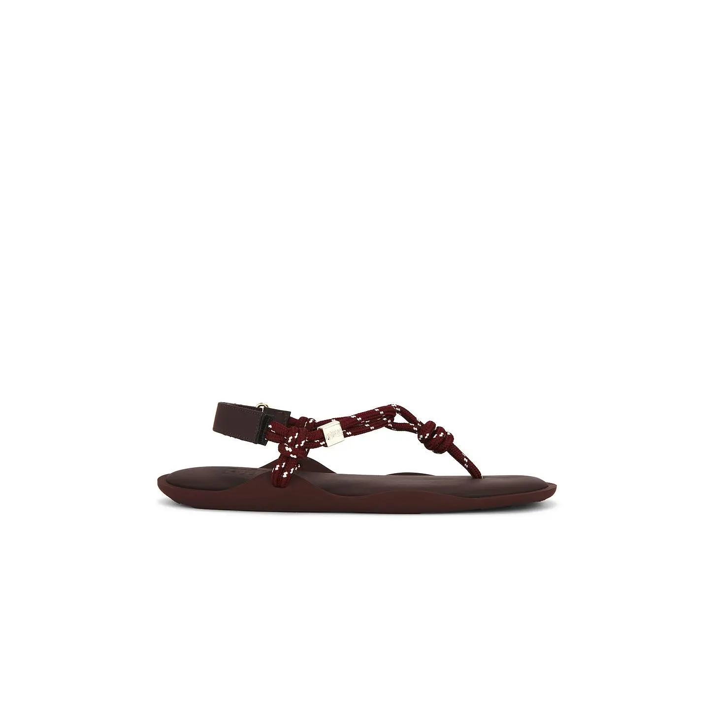 Flòwze Flò Monocolor Sandal in Bordeaux