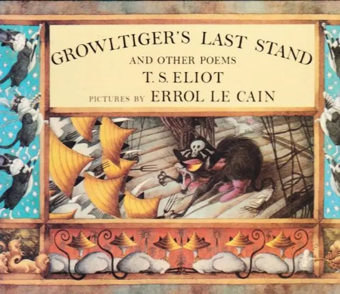 USED Book - Growltiger's Last Stand and Other Poems by T. S. Eliot (Hardcover) - english