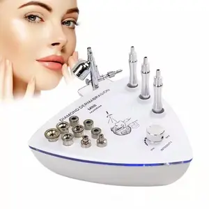 2 in 1 Diamond Microdermabrasion Machine, Microdermabrasion Facial Spray Hydrating Beauty Instrument, Professional Facial Care Tool for Home Spa