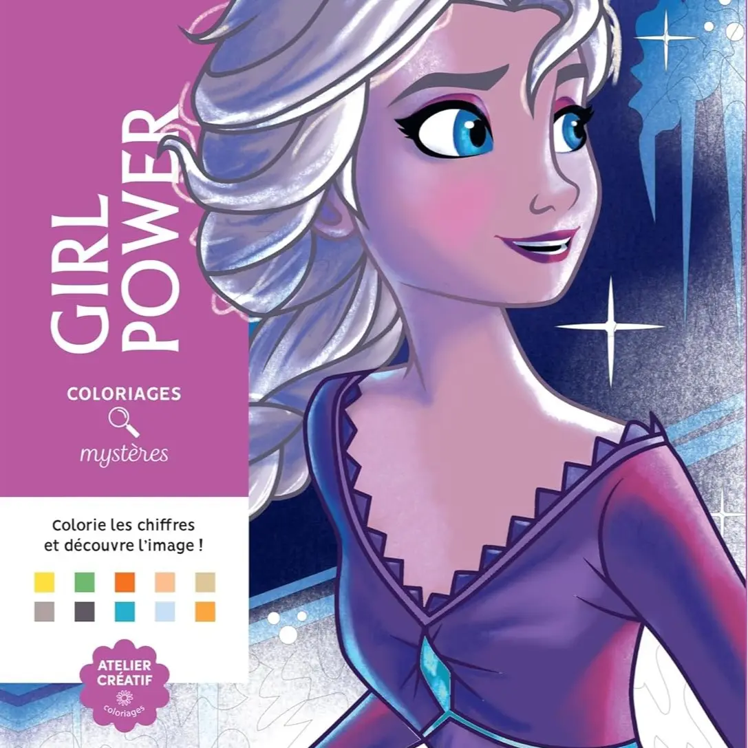 #32 - Disney Color by Numbers Coloring Book for Children and Adults - beauty number books Adult Painting Pen Painting Board
