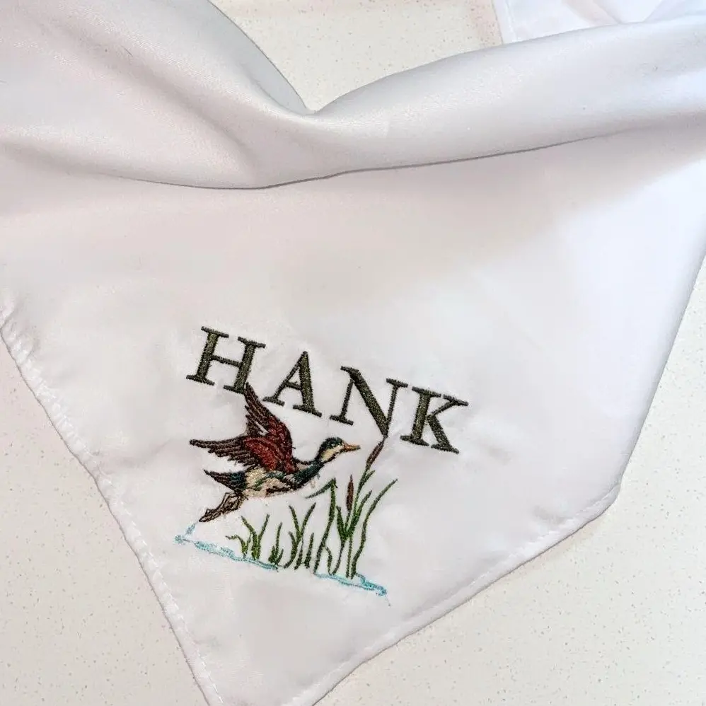 Pet Personalized Bandana, Dog & Cat Neck Accessory