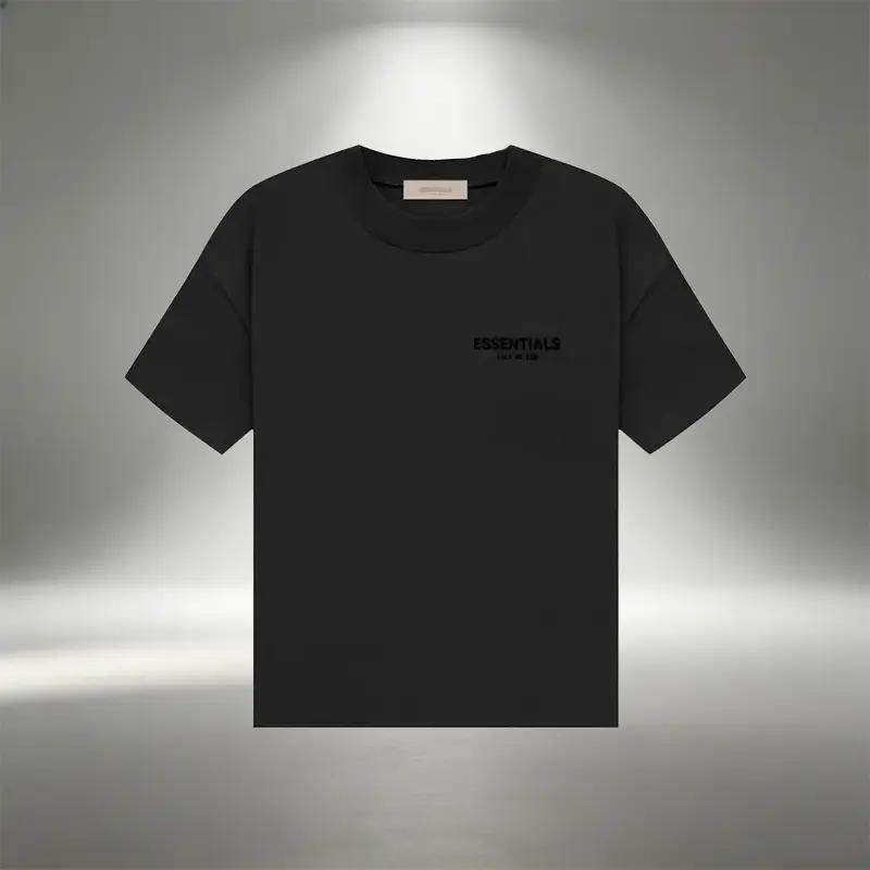Fear of God Essentials SS22 Classic Basic Short-Sleeve Men's T-Shirt Stretch Limo