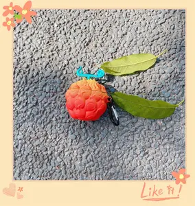 Devil Fruit Cartoon Cute Cover for Apple AirPods 4 Earphone Protective Case for AirPods Pro 3 2 Charging Cover for AirPods 3 2 1