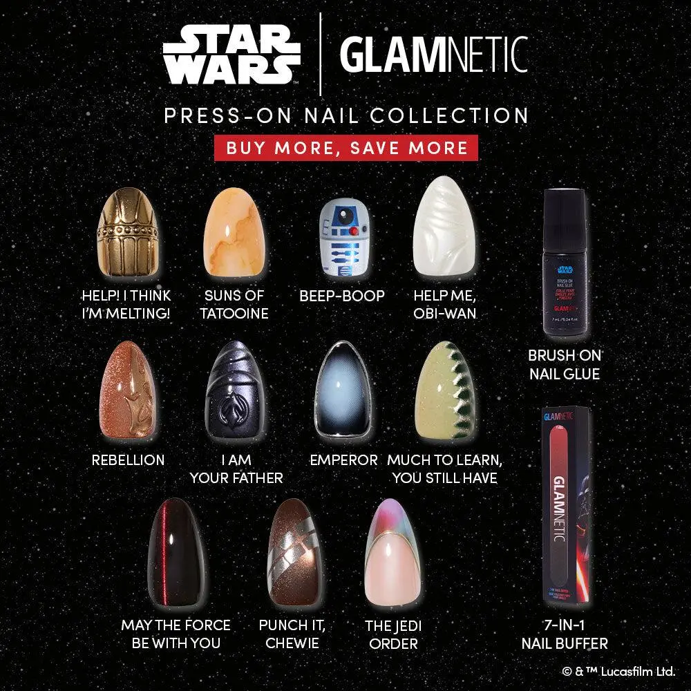 STAR WARS | Glamnetic Press-On Nail Collection