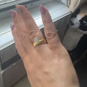 PAVOI 14K Sterling Silver Plated Round Cut Solitare 1.5 CT Moissanite Engagement Ring for Women - Moissanite Wedding band for Women-| Moissanite Promise Rings