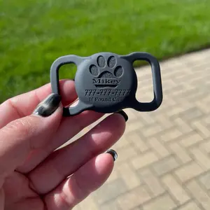 Pets Personalized AirTag Collar holders for Dogs / Cats | Collar AirTags |Air Tags | Gifts for Pets | Dog / Cat Collars | GPS tracking unit