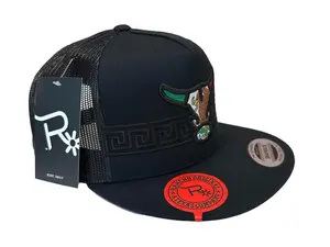 Rancho Original MX Toro Snap Back Trucker Hat - Adjustable, Structured Design, 65/35 Polyester/Cotton