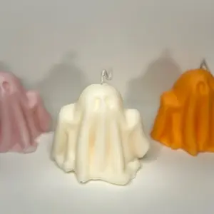 Boo Ghost candle - mini “September” scented ghost. Available in single or trio.