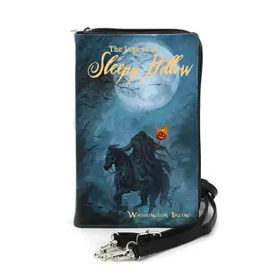 The Legend of Sleepy Hollow Book Clutch Crossbody Bag