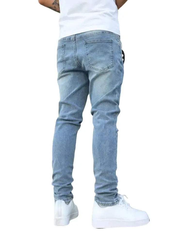 SBE TECH Slim-Fit Distressed Stretchy Jeans