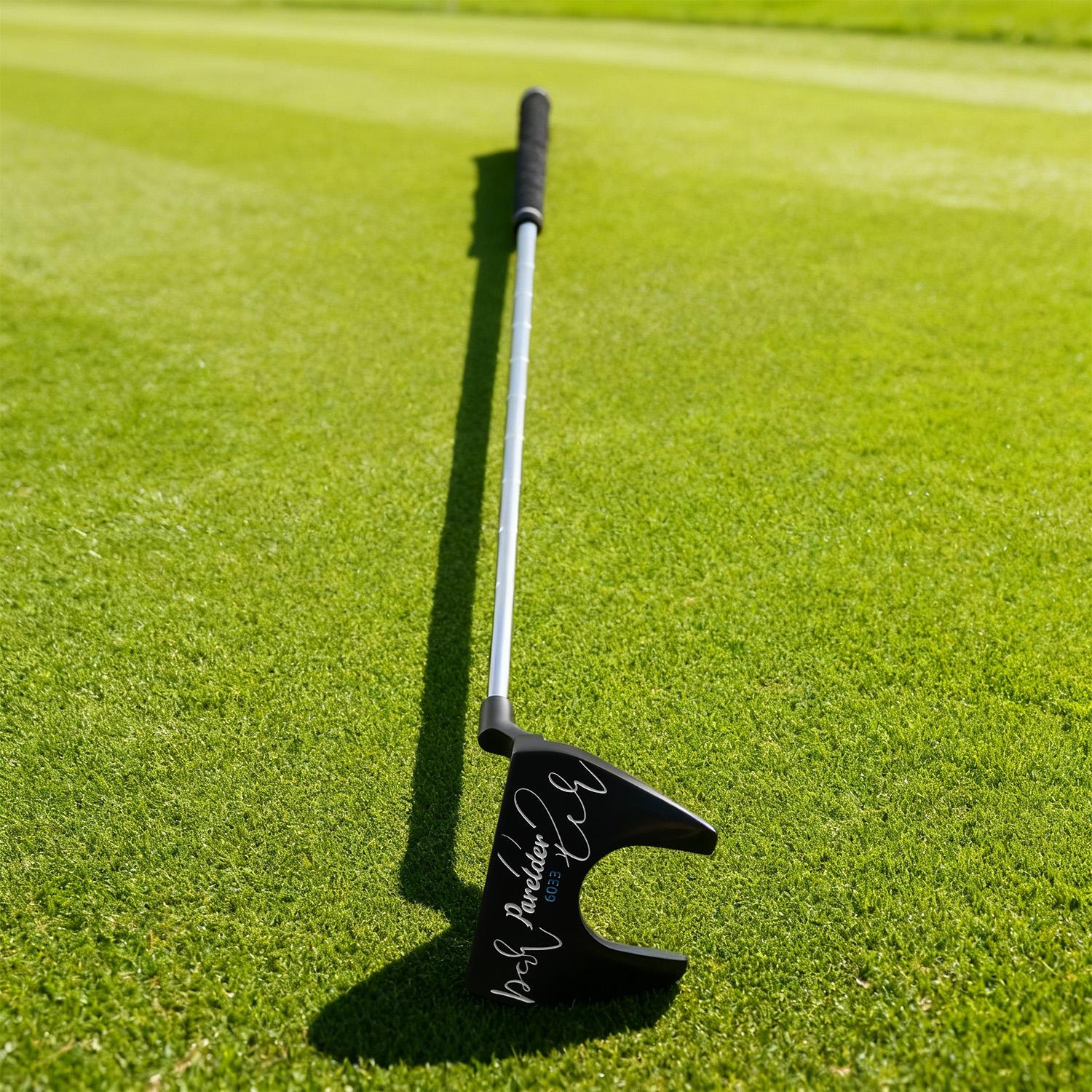 WUDAY Right-Handed Golf Putter – Super Wear-Resistant Coating (No Fading After Repeated Hitting), Premium Grip, Enhanced Aim Line for Precise Alignment – Optimized Value Putter Auto-Aligning Stability Golf Putter mallet putter