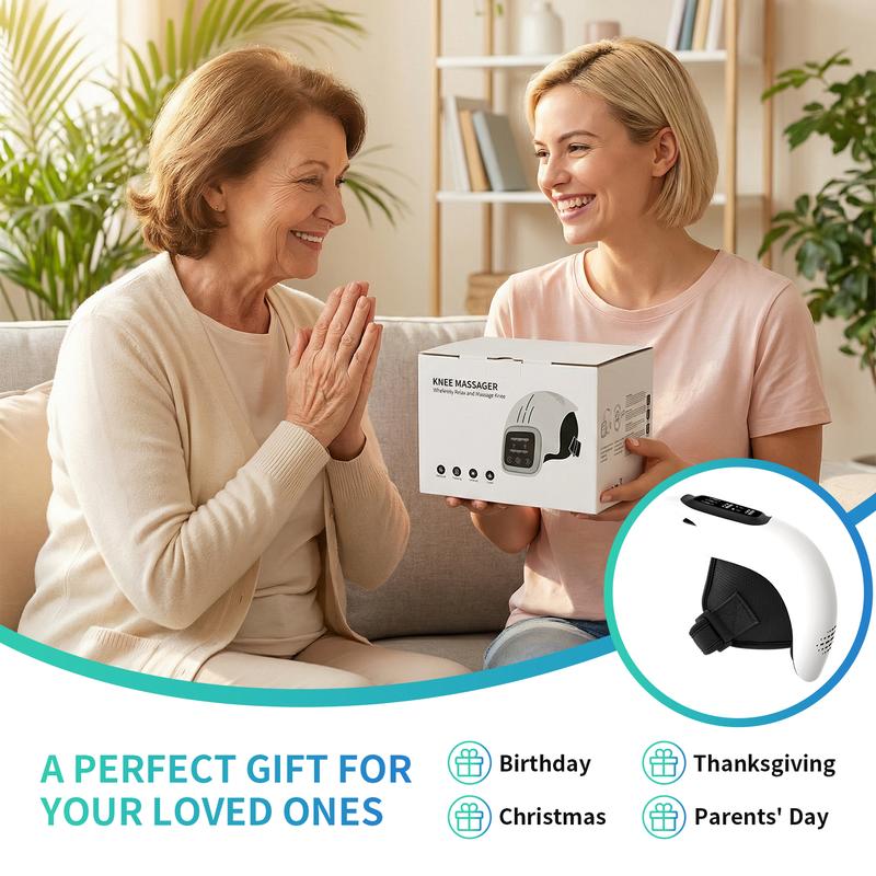 1 Piece Portable Comfort Electric Knee Massager Rechargeable Knee Massage Machine, Personal Care Appliances Gifts for Black Friday Gifts and Christmas 1 Piece Portable Comfort Electric Knee Massager Rechargeable Knee Massage Machine, Personal Care Appliances Gifts for Black Friday Gifts and Christmas