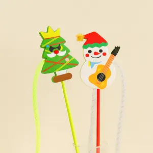 2pcs PawLikee Christmas Cat Teaser Wand