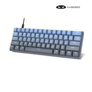 Magegee Portable Mechanical Gaming Keyboard, Backlit Keyboard, Lighted Mechanical Keyboard, Compact Design with Hot Swap Switch, Ideal for Windows MAC PC Laptop Users
