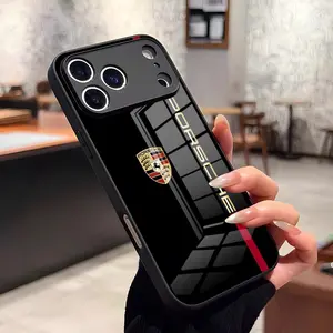 G-GT3 P-PorscheES 9-911 Car Phone Case for 17 Pro Max iPhone 16 Pro 15 12 11 13 Mini X XR XS 14 Plus SE Glass Cover