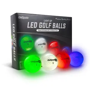 GoSports Light-Up LED Golf Balls 12-Pack