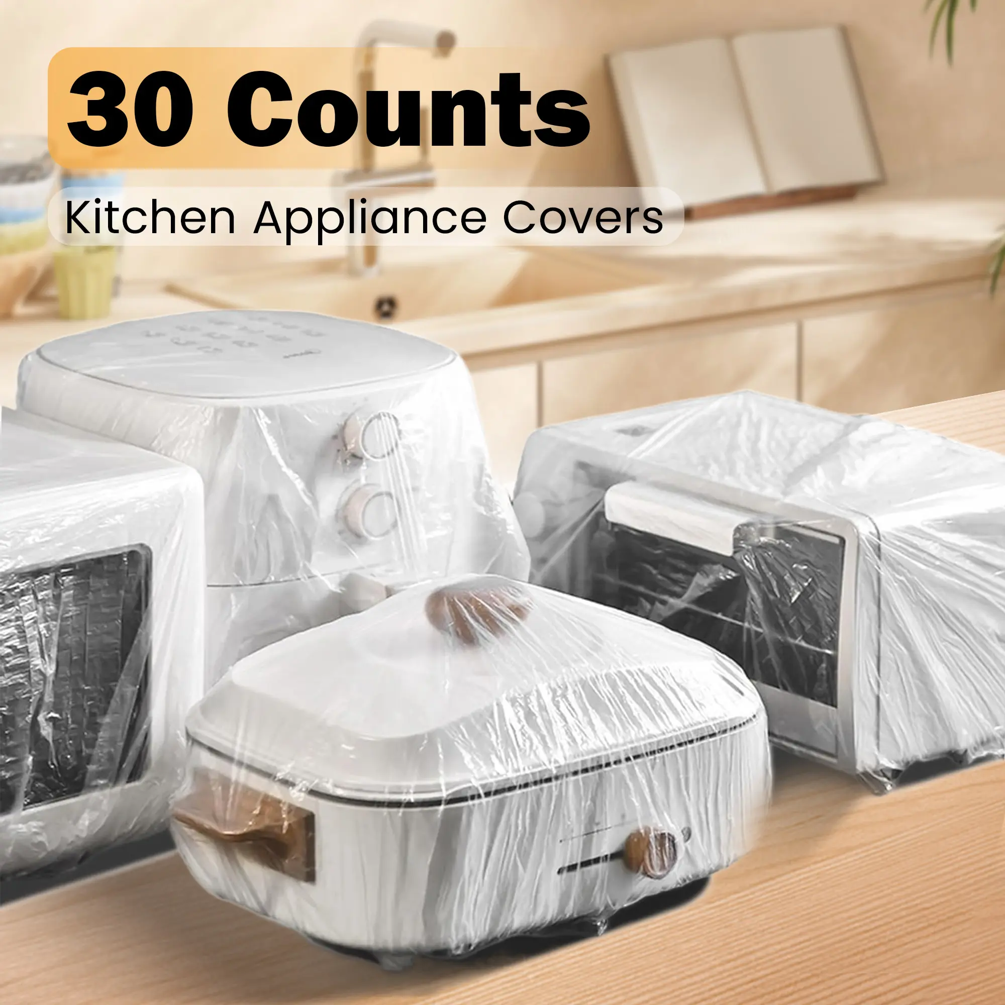 30 Counts Kitchen Appliance Covers Cover, Sealing Effect, Small Household Equipment Shield