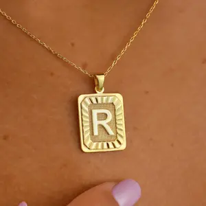 Bubble Initial Medal Necklace, Customized Initial Pendant, Letter Keepsake Necklace, Bridesmaid Wedding Necklace, Letter Birthday Necklace, Initial Medallion Necklace, Initial Bubble Necklace, Letter Valentines Necklace, Initial Minimalistic Necklace