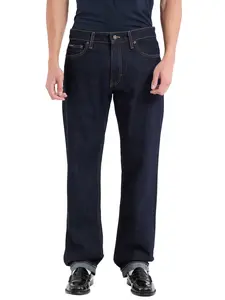 GUESS Jeans Male Selvedge Denim Straight Jeans