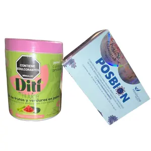 Posbion & Diti Jugo Verde Probioticos Contiene Edulcorantes y Probiotics for Colombia Natural Supplement with Probiotic Support for Digestive Health