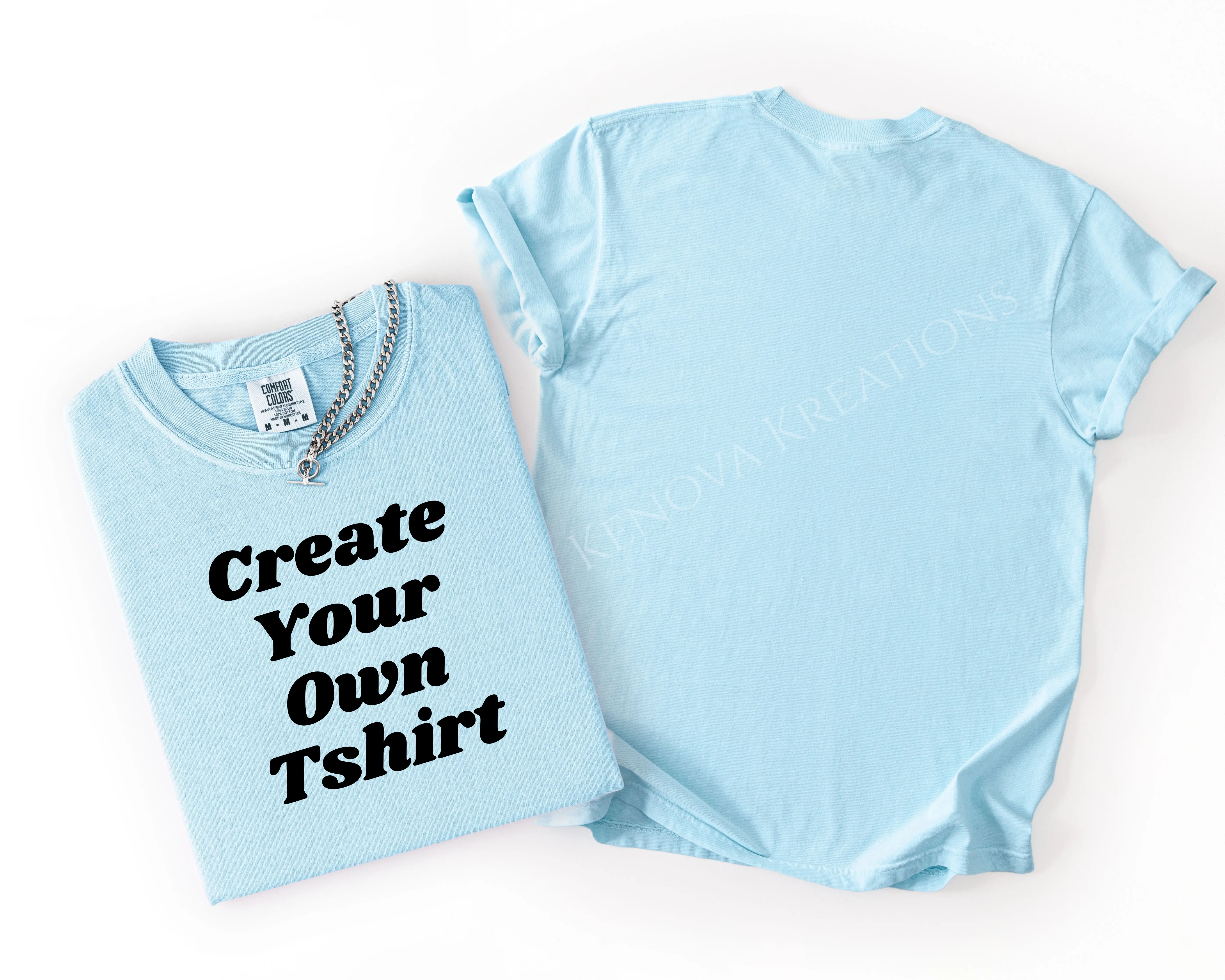 Create Your Own Graphic Tee 21-40 Comfort Colors Screenprinted DTF Cotton Tshirt