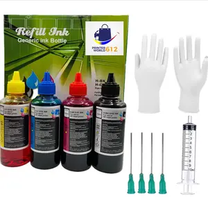 4x100ml Refill ink for HP 910 910xl OfficeJet Pro 8035 8028 8025 8022 8020
