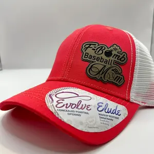 FBOMB BASEBALL MOM PONYTAIL HAT