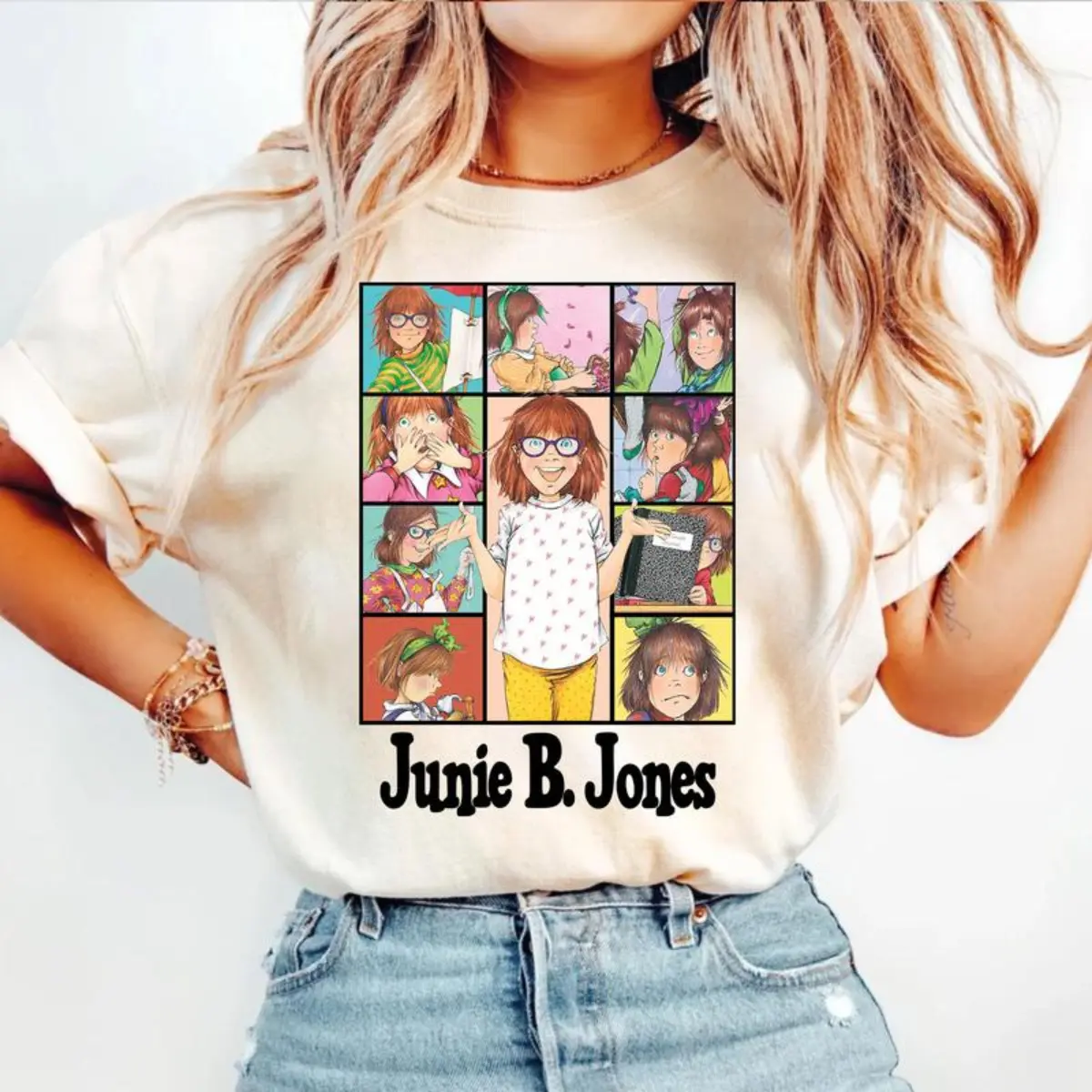 Junie B Teacher Shirt, Junie B Jones Shirt, Gift For Teacher, School Theme Shirt, Kindergarten Teacher Shirt, First Grade Teacher Shirt