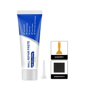 【Father's Day Gift】Drywall Patch Spackling Paste Kit - Odorless, Safe Formula for Quick White Wall Repairs