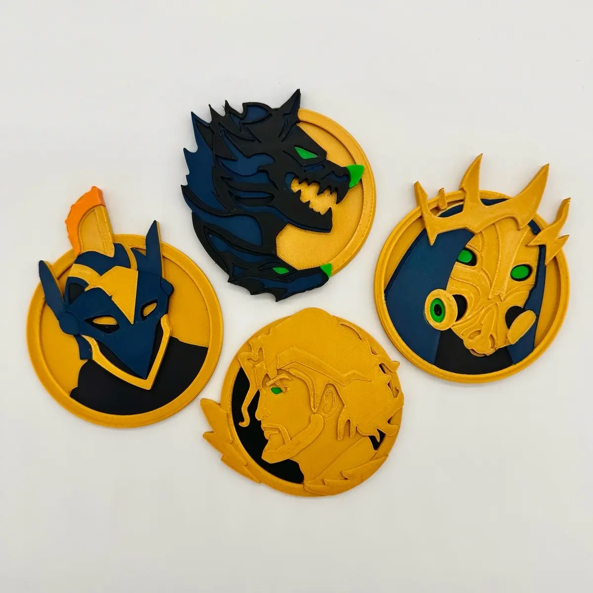 FN Chapter 5 - Season 2 Aspect/Medallion 3D Printed Gaming Figurine Statue