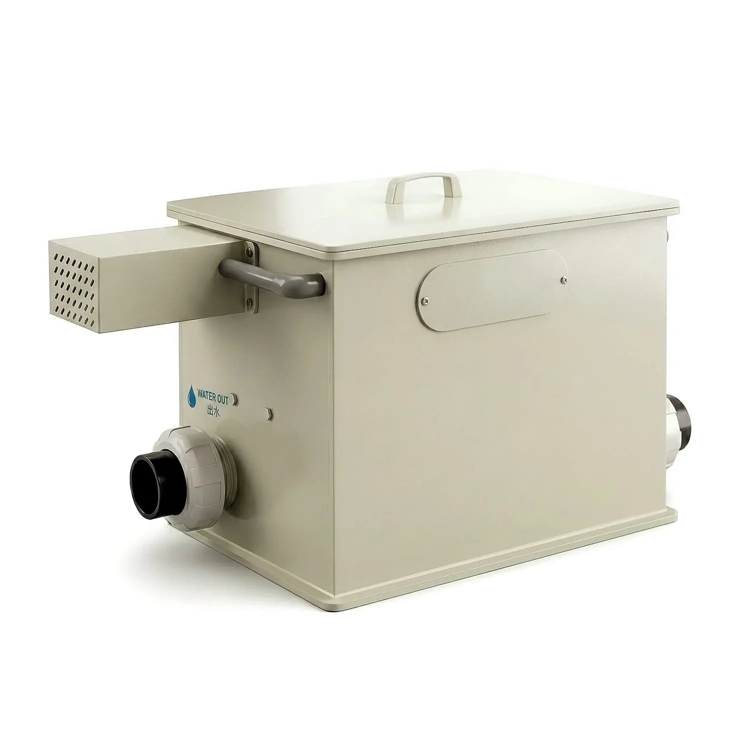 T10 Automatic Rotary Drum Pond Filter | 2,690 GPH / 2,397-Gallon (10-Ton) Capacity | Self-Cleaning Backwash & Biochemical Filtration – Koi Pond & Aquaculture Freshwater Drum Filter System