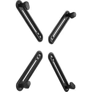 VESA Mount Adapter Mounting Kit for Non-VESA HP ACER Samsung DELL Asus Monitors 13 to 27 Inch LCD LED Screens, VESA 75 and 100 Compatible