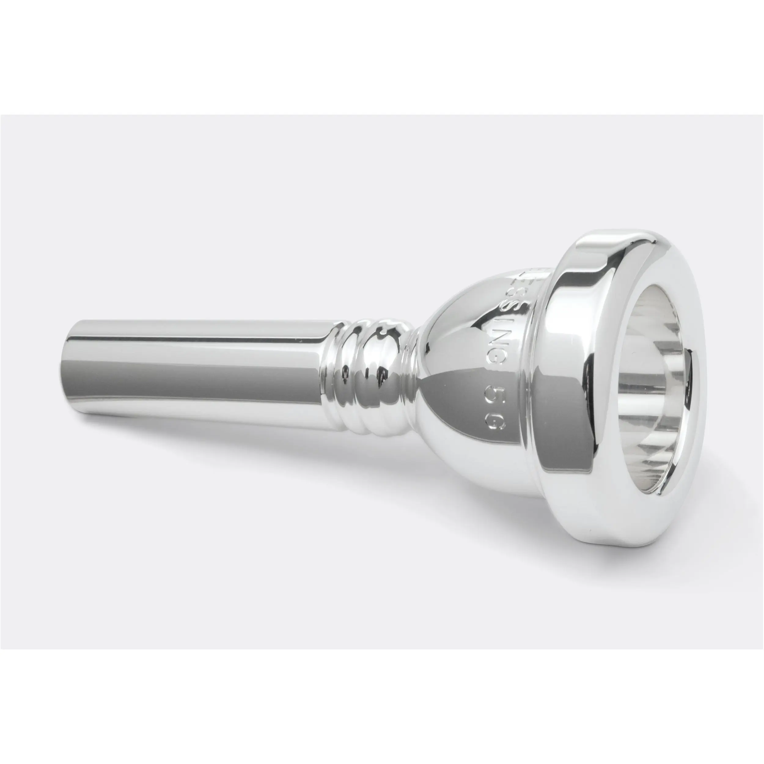 Blessing Trombone Mouthpiece, 5G, Large Shank, Silver-Plated