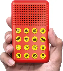 Sound Effects Machine - 16 Hilarious Sounds for Kids - Portable Prank Gift for Boys Ages 6-14 - Fun Party Favors & Stocking Stuffers - Cool Gadgets for Teens