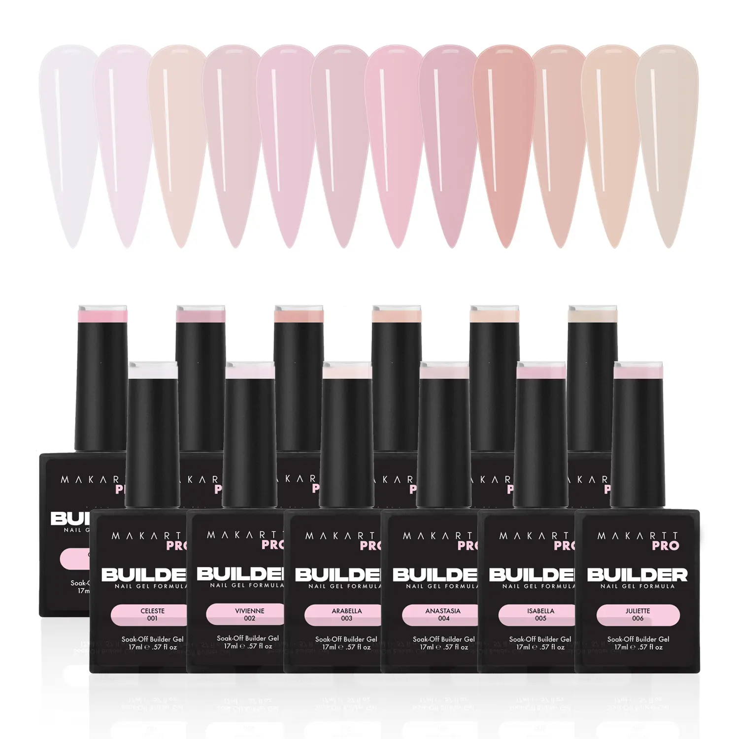Builder Nail Gel Cover Collection Builder Nail Gel Cover Collection