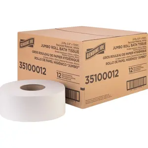 212 MAIN 2-Ply Recyclable Eco-Friendly Jumbo JR Bathroom Tissue, 3.50 in. x 1000 ft., White