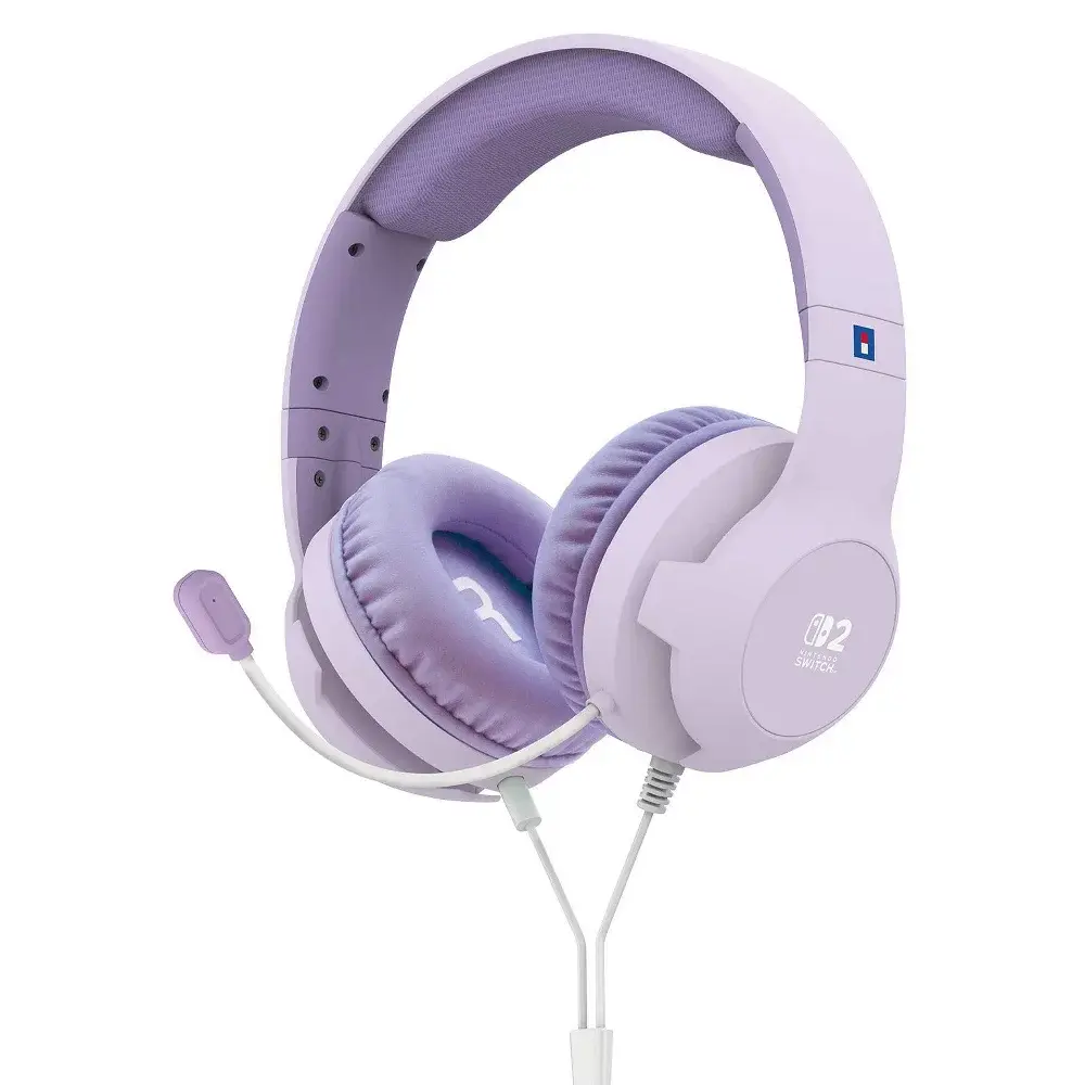 Hori Gaming Headset for Nintendo Switch 2 - Cozy Lavender Hori Gaming Headset for Nintendo Switch 2 - Cozy Lavender