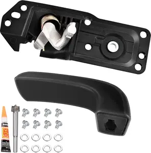 Interior Door Handle Kit Front Left Driver Side for 2007-2014 Chevy Silverado Avalanche Suburban Tahoe Cadillac Escalade GMC Sierra Yukon#20833606