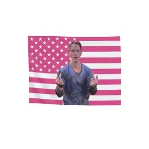 Drew Starkey Flag - Rafe Cameron Flag - Pink American Flag - Poster Tapestry Birthday Gift Gift for daughter Gift for son Funny Gift