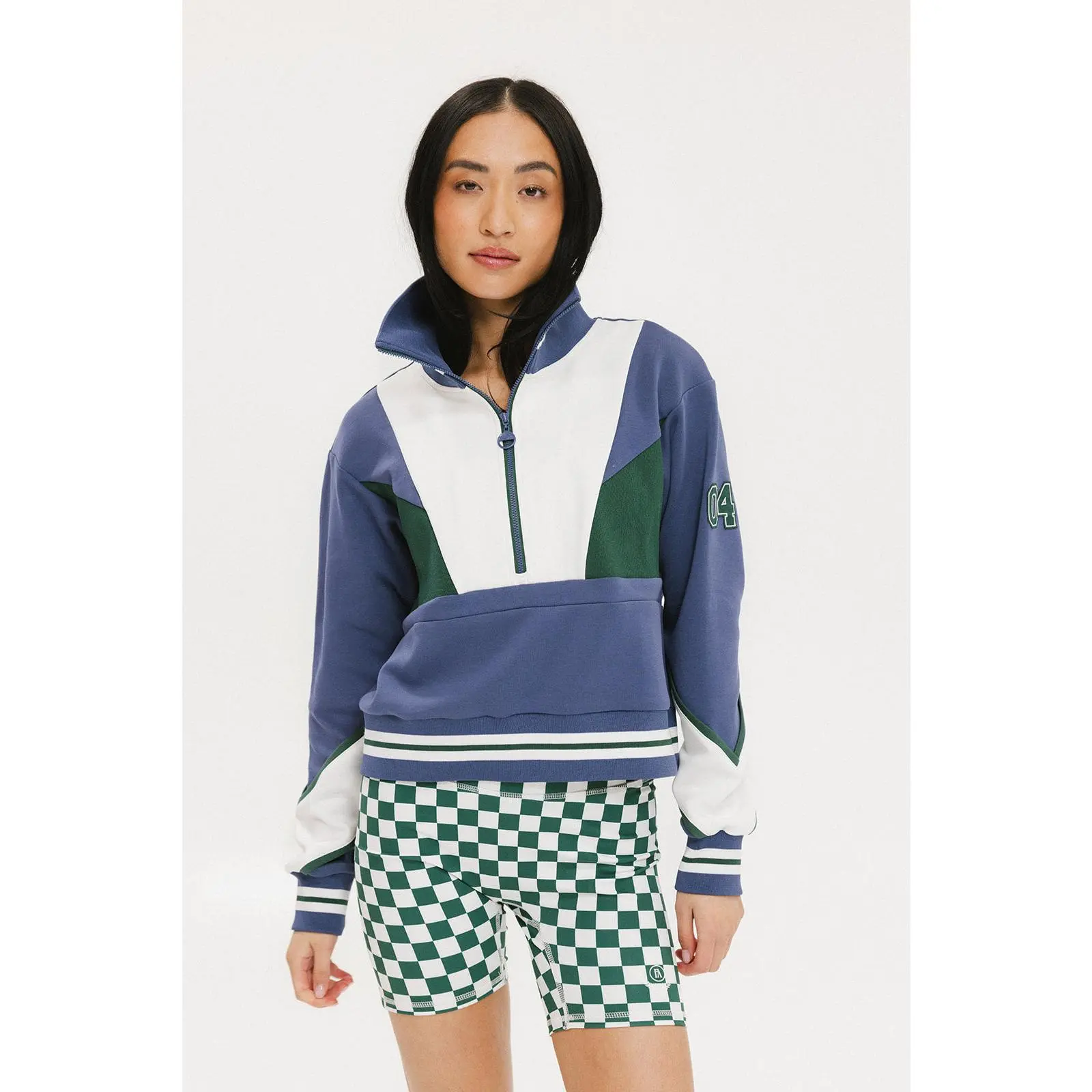 Vonn Half Zip - Indigo
