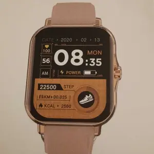 Smart watch, wireless talking/dialing, multi-sport mode, call reminder and rejection, SMS reminder, message reminder, various APP reminders, multi-function display, HD screen, gifts, multiple colors Alloy Charging Pink Smartphone Usb Wearable Rechargeable