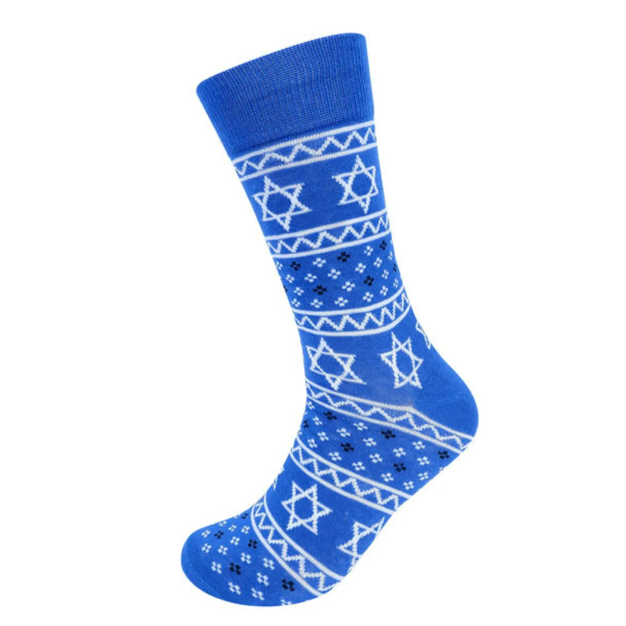 Men's Star of David Socks / Novelty Hanukkah Socks / Gift Ideas for Men  / Holiday Gift Menswear Soft