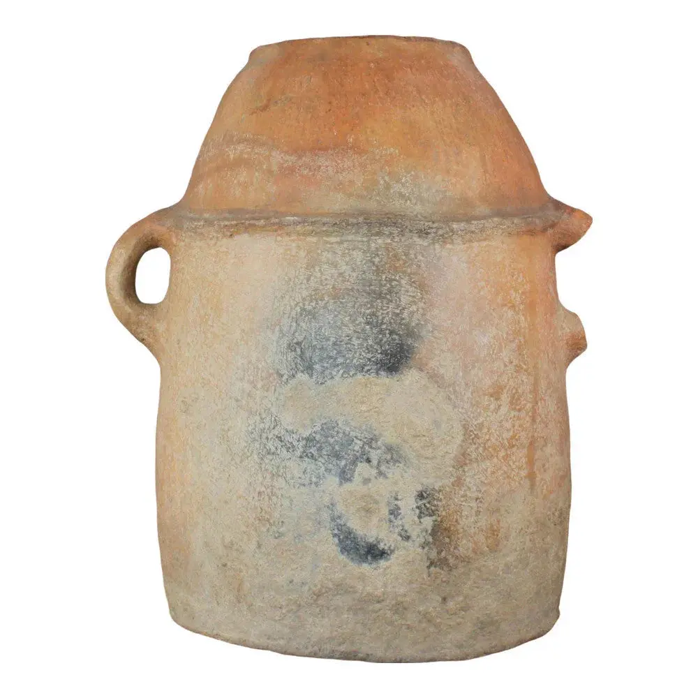 Antique Moroccan Terracotta Butter Churn